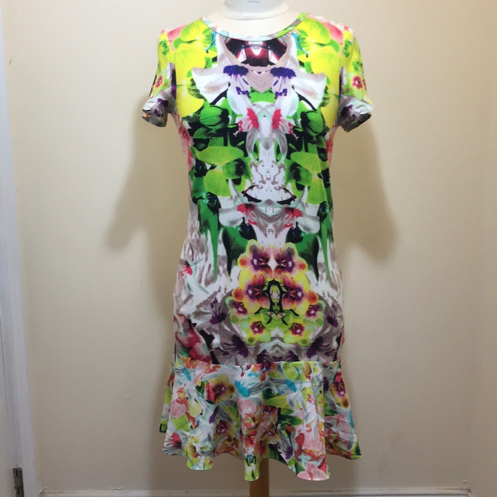 Prabal Gurung floral dress.